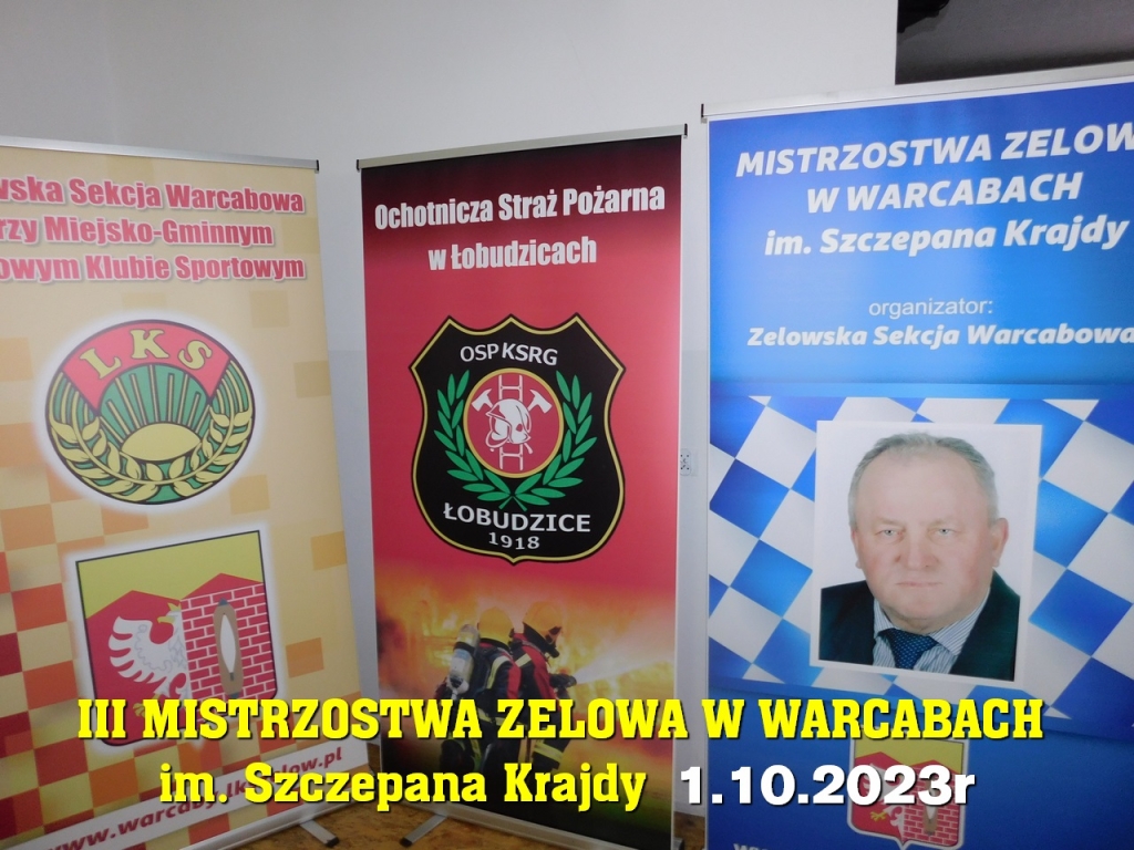 III Mistrzostwa Zelowa w Warcabach im. Szczepana Krajdy - 1.10.2023r