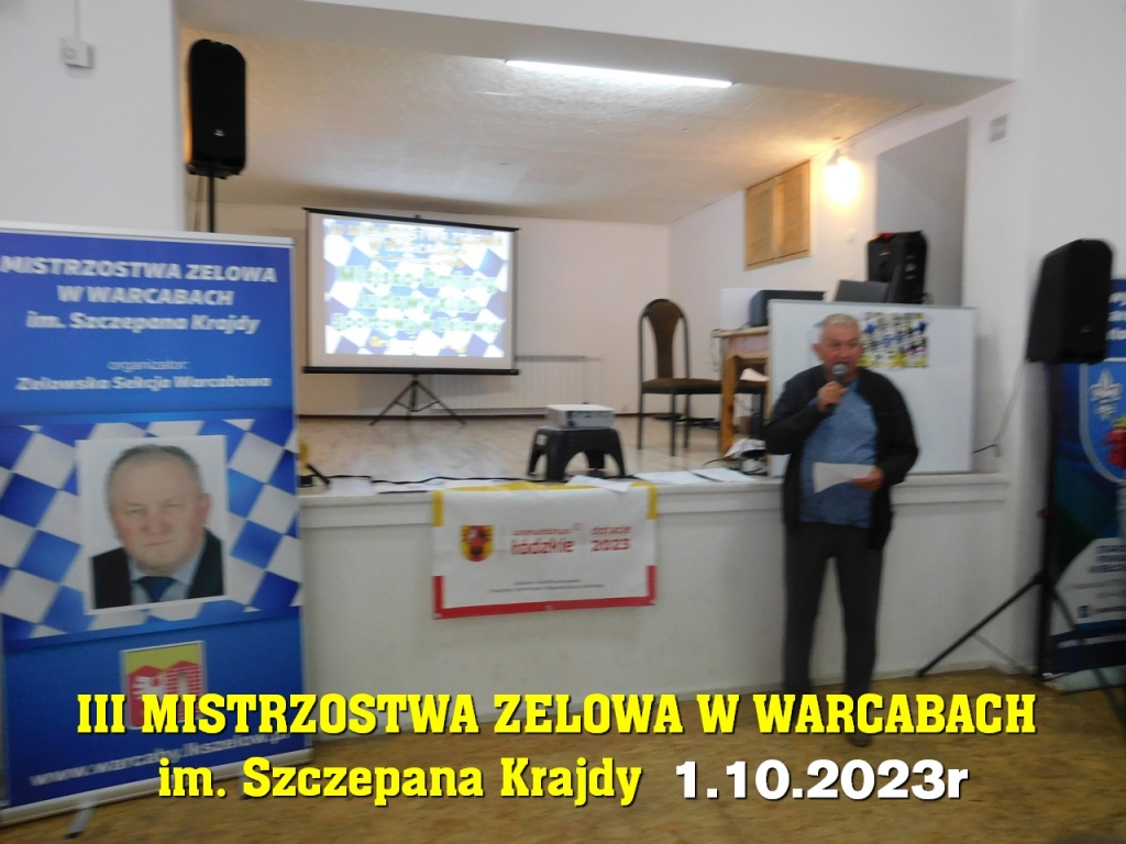 III Mistrzostwa Zelowa w Warcabach im. Szczepana Krajdy - 1.10.2023r