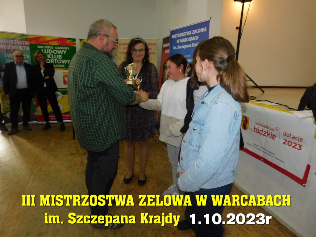 III Mistrzostwa Zelowa w Warcabach im. Szczepana Krajdy - 1.10.2023r