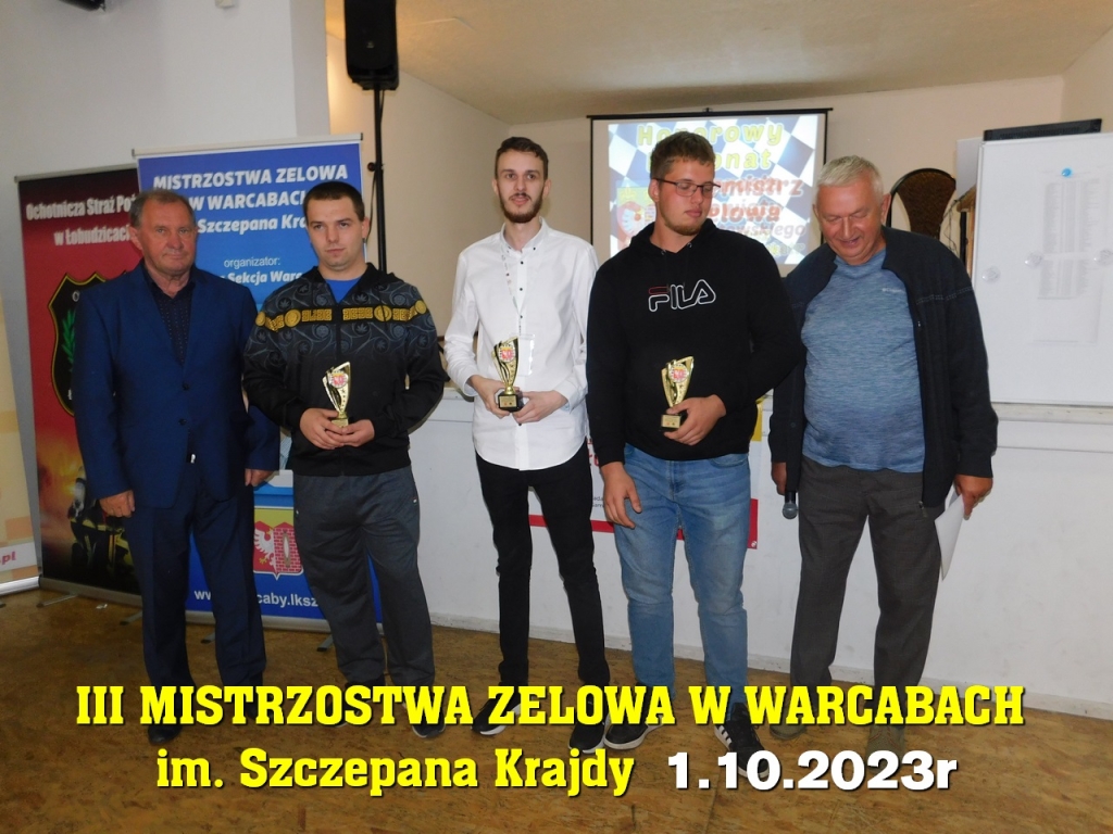 III Mistrzostwa Zelowa w Warcabach im. Szczepana Krajdy - 1.10.2023r