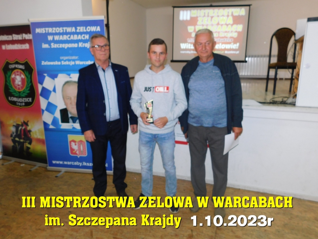 III Mistrzostwa Zelowa w Warcabach im. Szczepana Krajdy - 1.10.2023r