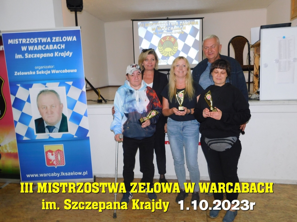 III Mistrzostwa Zelowa w Warcabach im. Szczepana Krajdy - 1.10.2023r