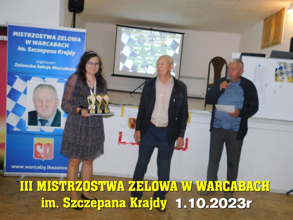 III Mistrzostwa Zelowa w Warcabach im. Szczepana Krajdy - 1.10.2023r