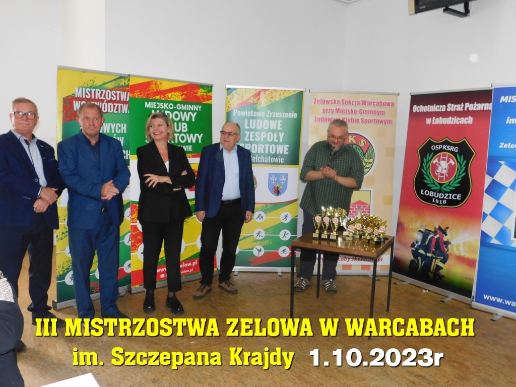 III Mistrzostwa Zelowa w Warcabach im. Szczepana Krajdy - 1.10.2023r