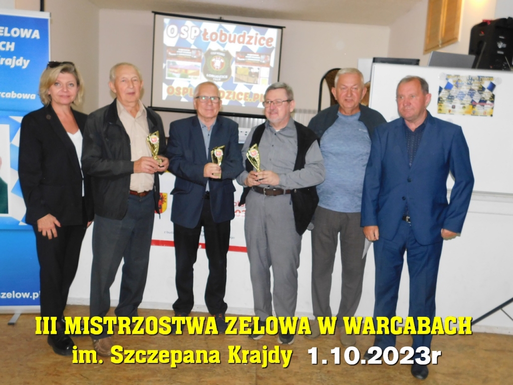III Mistrzostwa Zelowa w Warcabach im. Szczepana Krajdy - 1.10.2023r