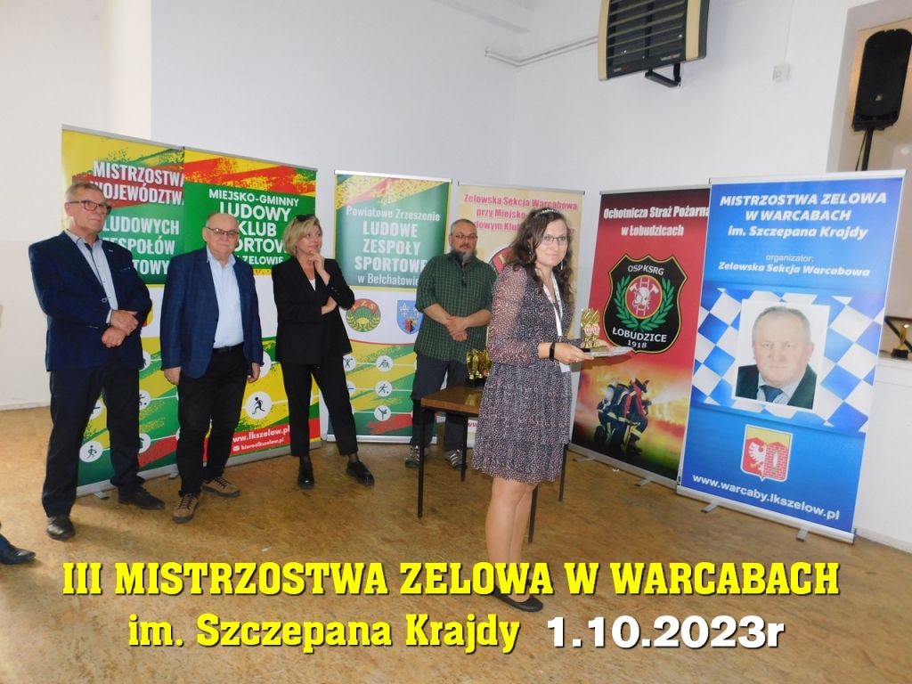 III Mistrzostwa Zelowa w Warcabach im. Szczepana Krajdy - 1.10.2023r