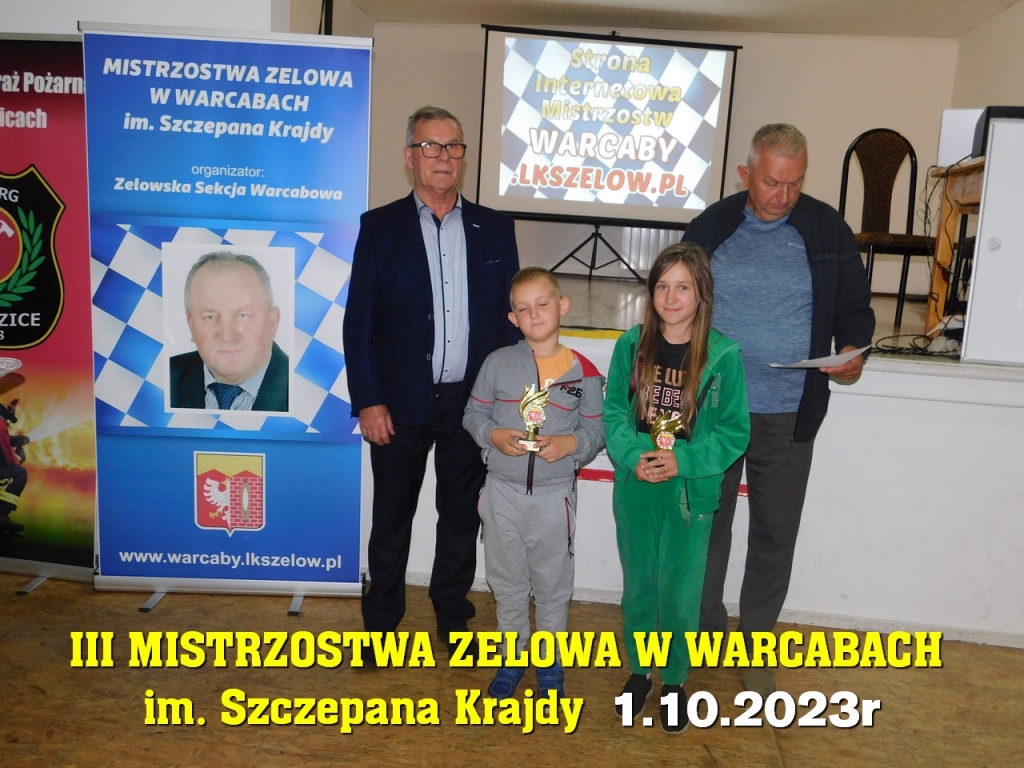III Mistrzostwa Zelowa w Warcabach im. Szczepana Krajdy - 1.10.2023r