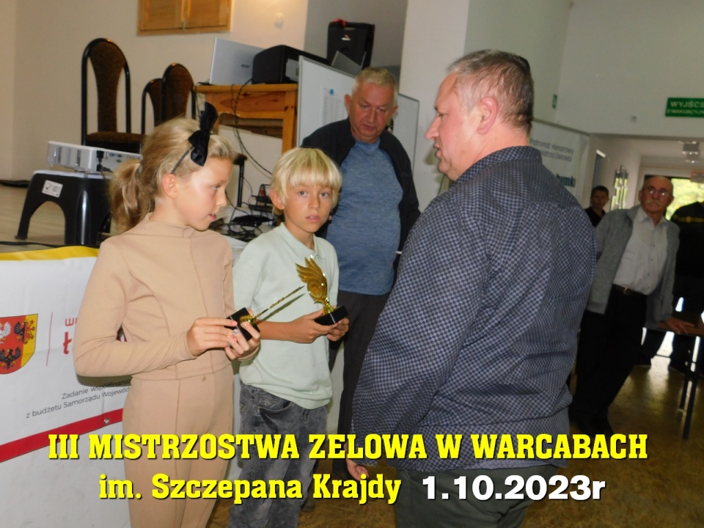 III Mistrzostwa Zelowa w Warcabach im. Szczepana Krajdy - 1.10.2023r