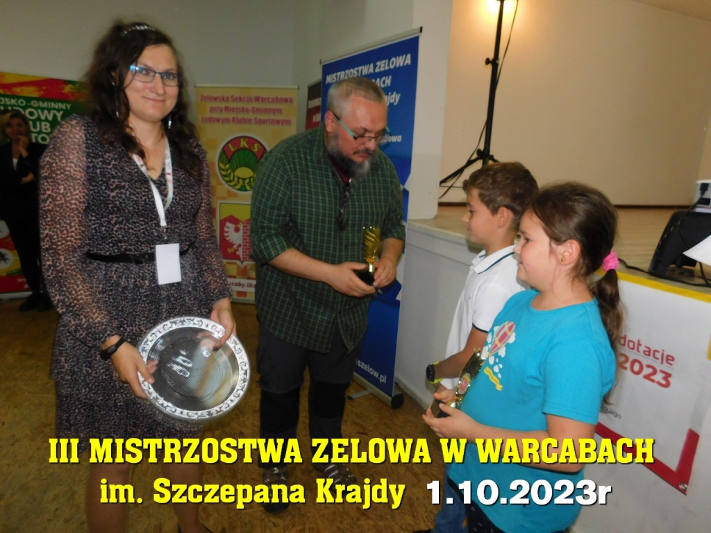 III Mistrzostwa Zelowa w Warcabach im. Szczepana Krajdy - 1.10.2023r