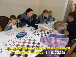 III Mistrzostwa Zelowa w Warcabach im. Szczepana Krajdy - 1.10.2023r