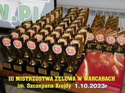 III Mistrzostwa Zelowa w Warcabach im. Szczepana Krajdy - 1.10.2023r