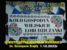 III Mistrzostwa Zelowa w Warcabach im. Szczepana Krajdy - 1.10.2023r