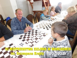 III Mistrzostwa Zelowa w Warcabach im. Szczepana Krajdy - 1.10.2023r