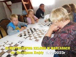 III Mistrzostwa Zelowa w Warcabach im. Szczepana Krajdy - 1.10.2023r