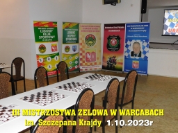 III Mistrzostwa Zelowa w Warcabach im. Szczepana Krajdy - 1.10.2023r
