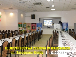 III Mistrzostwa Zelowa w Warcabach im. Szczepana Krajdy - 1.10.2023r