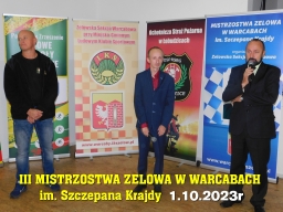 III Mistrzostwa Zelowa w Warcabach im. Szczepana Krajdy - 1.10.2023r