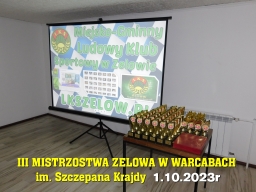 III Mistrzostwa Zelowa w Warcabach im. Szczepana Krajdy - 1.10.2023r