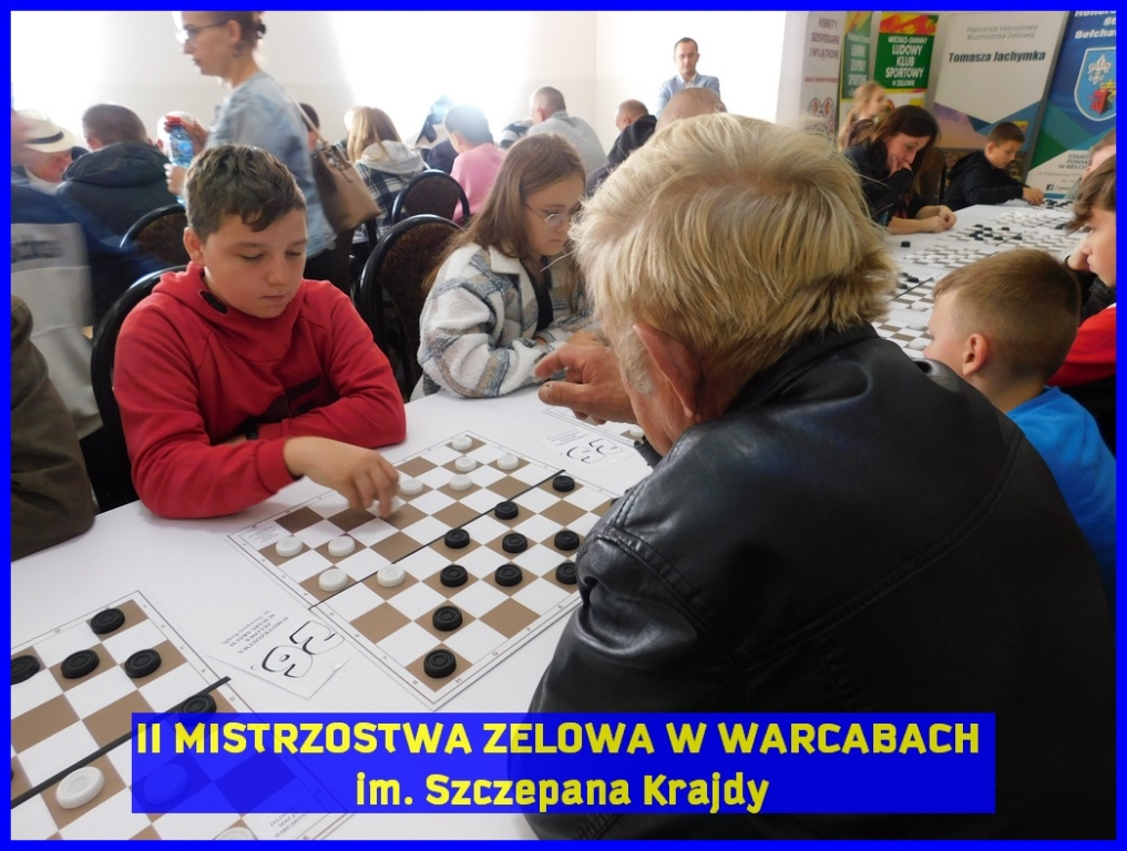 II Mistrzostwa Zelowa w Warcabach im. Szczepana Krajdy - OSP Łobudzice, 2022 rok