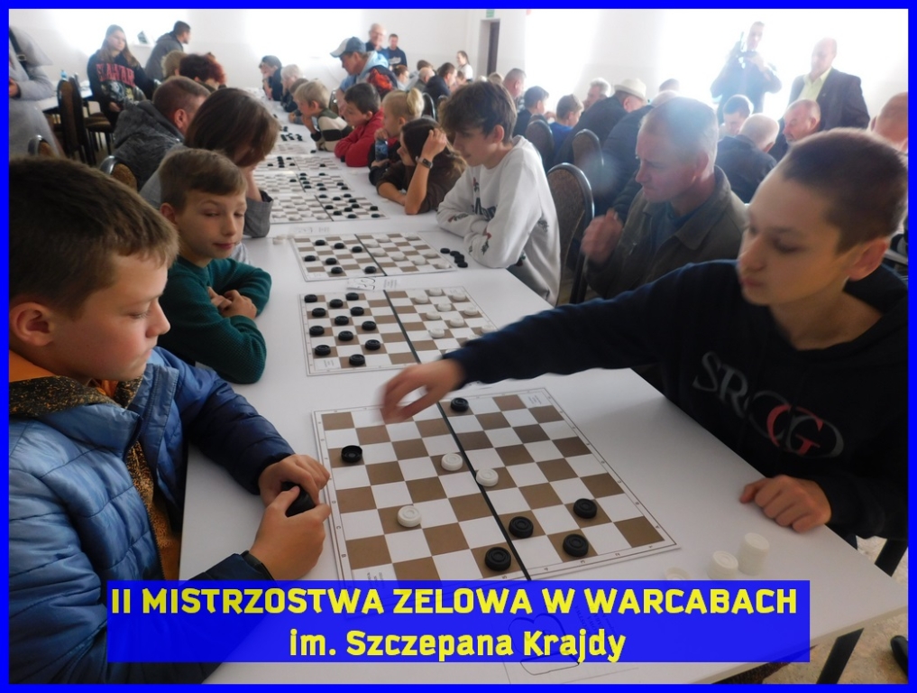 II Mistrzostwa Zelowa w Warcabach im. Szczepana Krajdy - OSP Łobudzice, 2022 rok