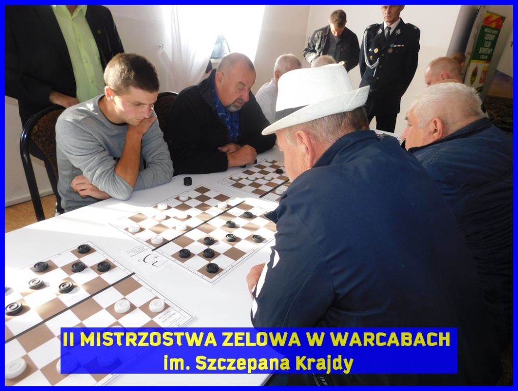 II Mistrzostwa Zelowa w Warcabach im. Szczepana Krajdy - OSP Łobudzice, 2022 rok