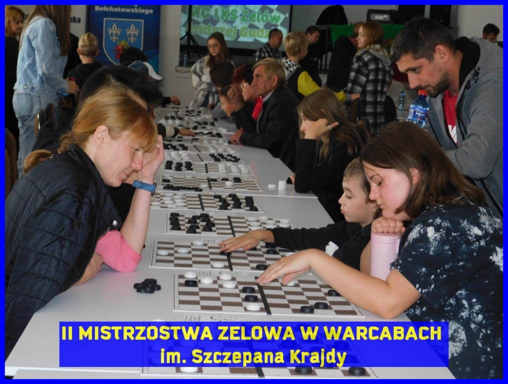 II Mistrzostwa Zelowa w Warcabach im. Szczepana Krajdy - OSP Łobudzice, 2022 rok