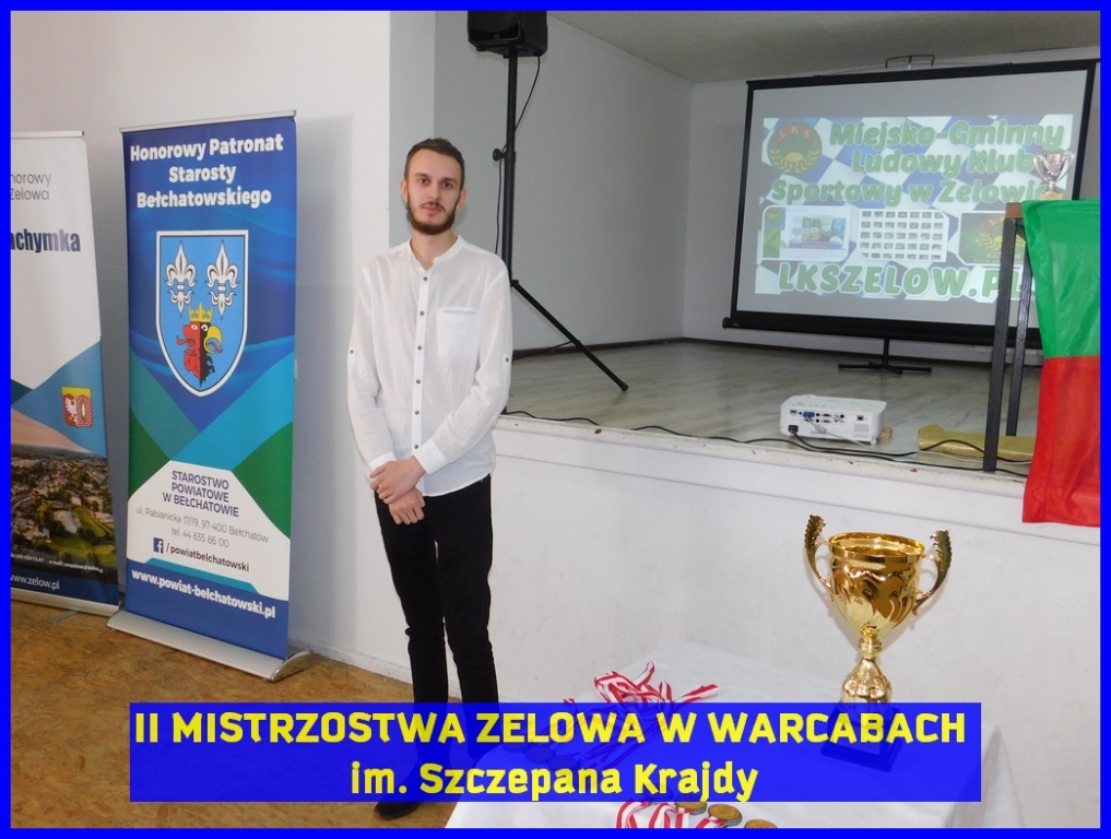 II Mistrzostwa Zelowa w Warcabach im. Szczepana Krajdy - OSP Łobudzice, 2022 rok