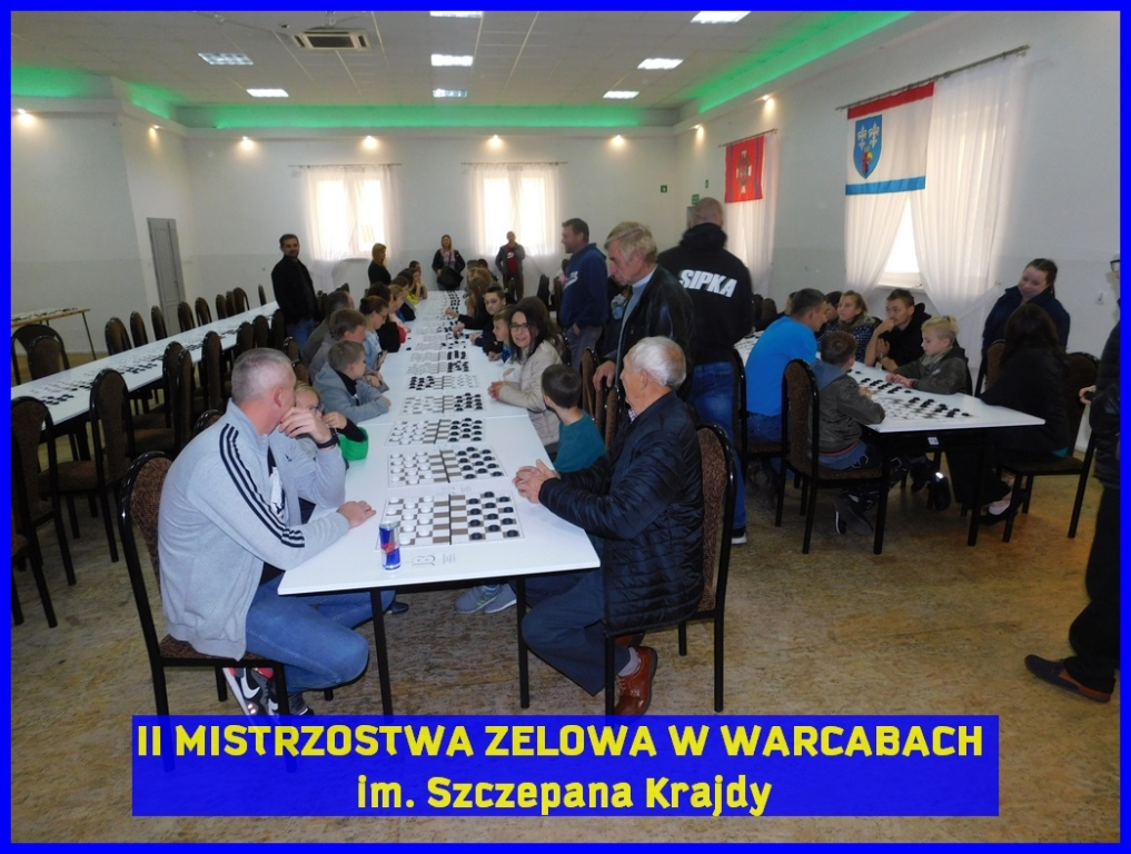 II Mistrzostwa Zelowa w Warcabach im. Szczepana Krajdy - OSP Łobudzice, 2022 rok