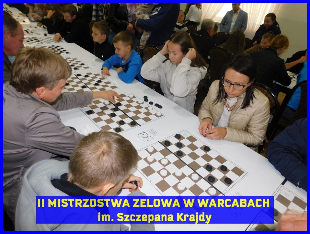 II Mistrzostwa Zelowa w Warcabach im. Szczepana Krajdy - OSP Łobudzice, 2022 rok