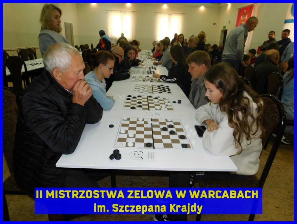 II Mistrzostwa Zelowa w Warcabach im. Szczepana Krajdy - OSP Łobudzice, 2022 rok