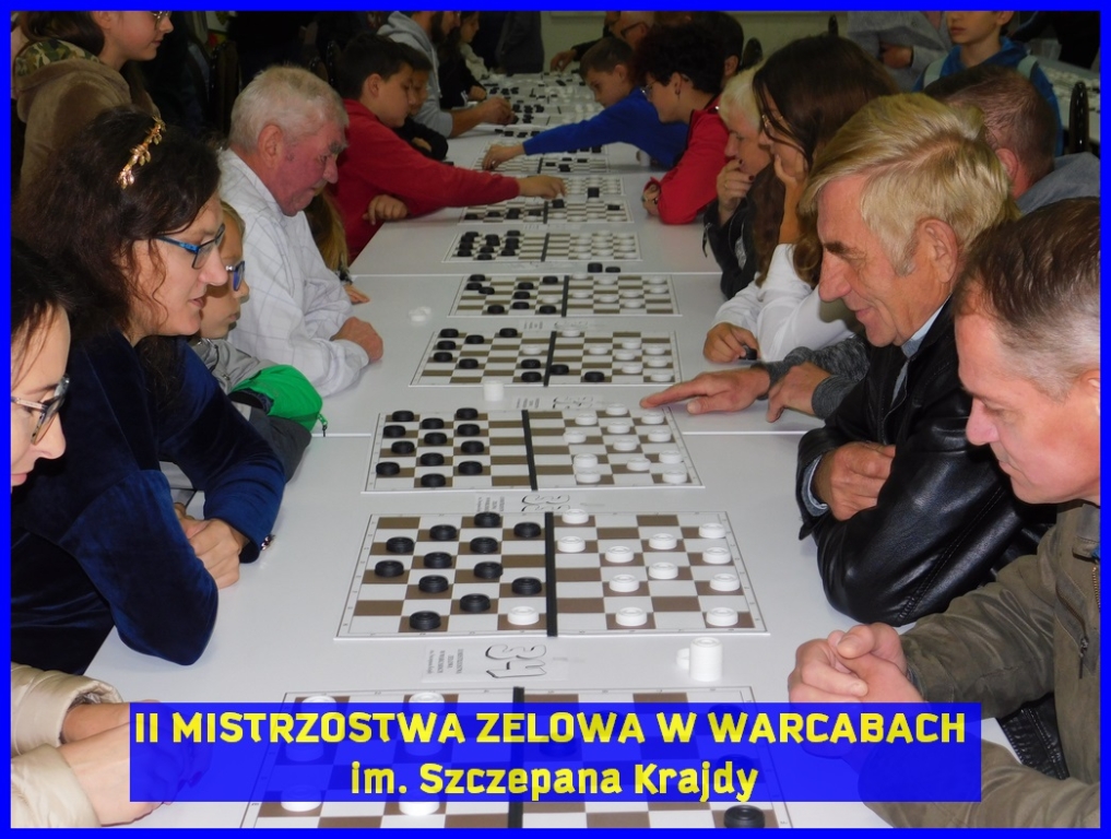 II Mistrzostwa Zelowa w Warcabach im. Szczepana Krajdy - OSP Łobudzice, 2022 rok