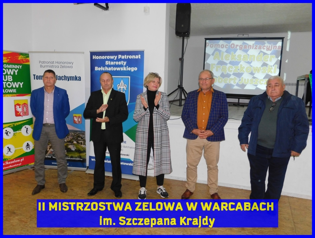 II Mistrzostwa Zelowa w Warcabach im. Szczepana Krajdy - OSP Łobudzice, 2022 rok