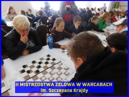 II Mistrzostwa Zelowa w Warcabach im. Szczepana Krajdy - OSP Łobudzice, 2022 rok