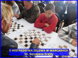 II Mistrzostwa Zelowa w Warcabach im. Szczepana Krajdy - OSP Łobudzice, 2022 rok