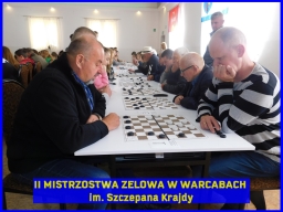 II Mistrzostwa Zelowa w Warcabach im. Szczepana Krajdy - OSP Łobudzice, 2022 rok