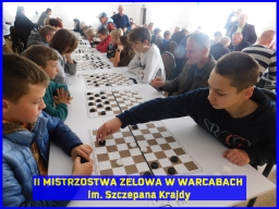 II Mistrzostwa Zelowa w Warcabach im. Szczepana Krajdy - OSP Łobudzice, 2022 rok