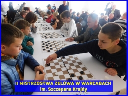II Mistrzostwa Zelowa w Warcabach im. Szczepana Krajdy - OSP Łobudzice, 2022 rok