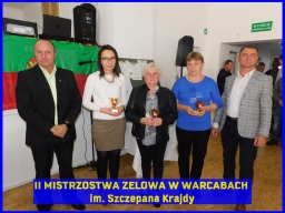 II Mistrzostwa Zelowa w Warcabach im. Szczepana Krajdy - OSP Łobudzice, 2022 rok