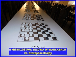 II Mistrzostwa Zelowa w Warcabach im. Szczepana Krajdy - OSP Łobudzice, 2022 rok