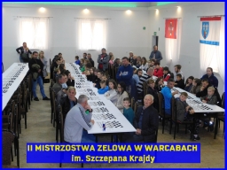 II Mistrzostwa Zelowa w Warcabach im. Szczepana Krajdy - OSP Łobudzice, 2022 rok