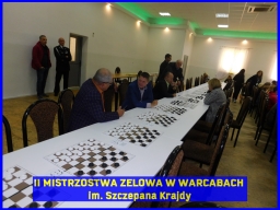 II Mistrzostwa Zelowa w Warcabach im. Szczepana Krajdy - OSP Łobudzice, 2022 rok