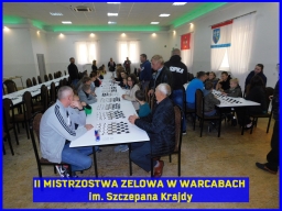 II Mistrzostwa Zelowa w Warcabach im. Szczepana Krajdy - OSP Łobudzice, 2022 rok