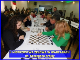 II Mistrzostwa Zelowa w Warcabach im. Szczepana Krajdy - OSP Łobudzice, 2022 rok