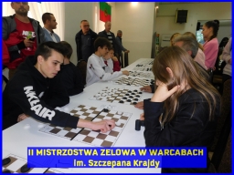 II Mistrzostwa Zelowa w Warcabach im. Szczepana Krajdy - OSP Łobudzice, 2022 rok