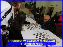 II Mistrzostwa Zelowa w Warcabach im. Szczepana Krajdy - OSP Łobudzice, 2022 rok