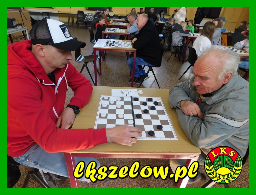 II Wiosenny Turniej w warcabach 64-polowych dla mieszkańców miasta i gminy Zelów