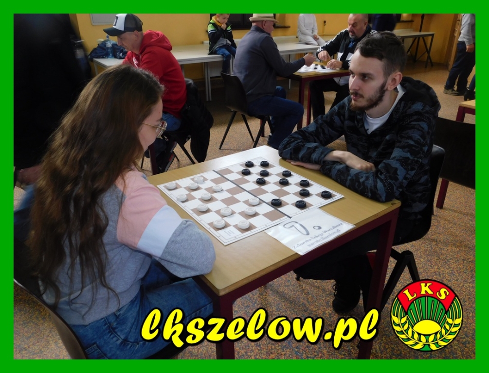 II Wiosenny Turniej w warcabach 64-polowych dla mieszkańców miasta i gminy Zelów