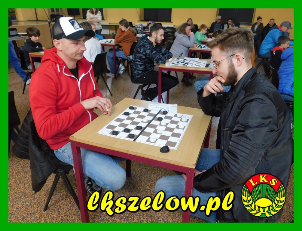 II Wiosenny Turniej w warcabach 64-polowych dla mieszkańców miasta i gminy Zelów