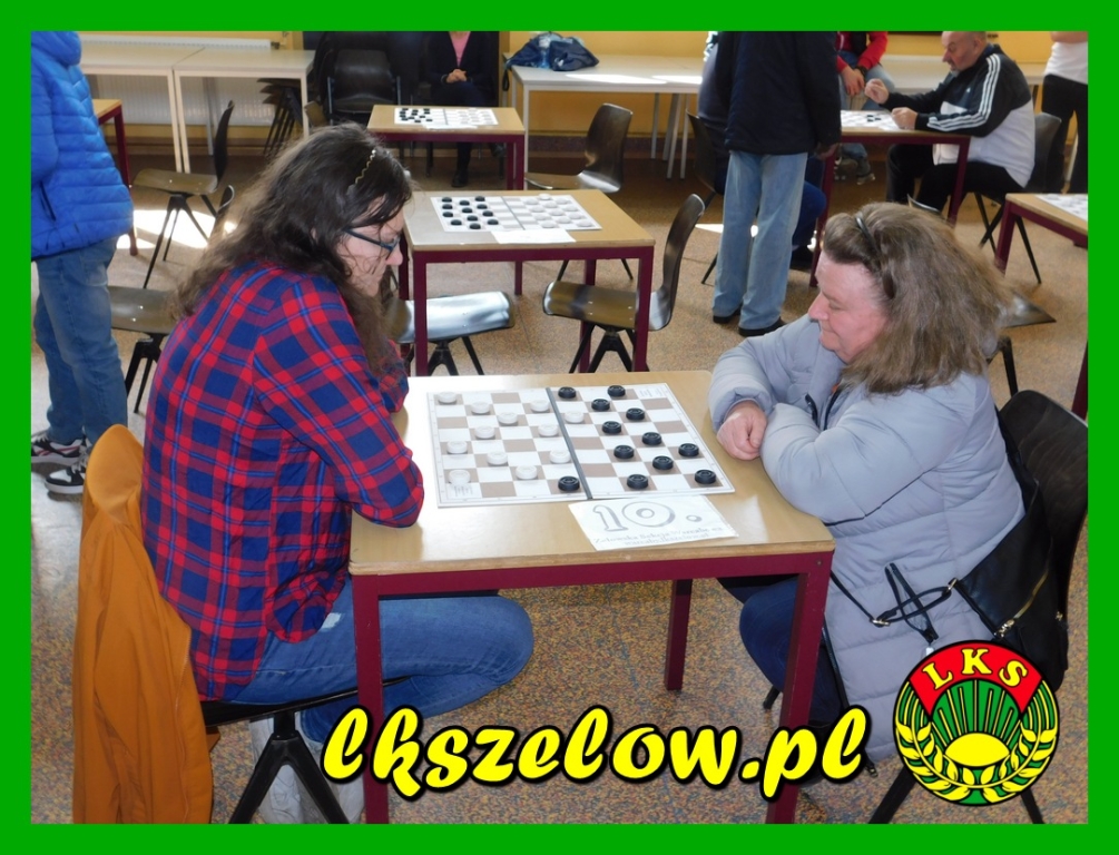 II Wiosenny Turniej w warcabach 64-polowych dla mieszkańców miasta i gminy Zelów
