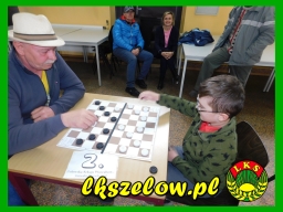 II Wiosenny Turniej w warcabach 64-polowych dla mieszkańców miasta i gminy Zelów